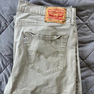 Levi 541 Khaki Denim 34x34